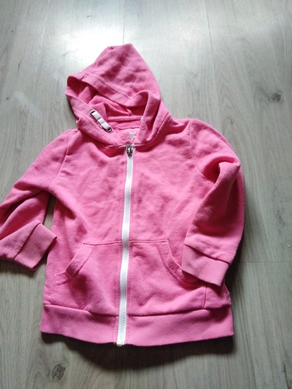 Sweatjacke in pink . Gr. 98/104 