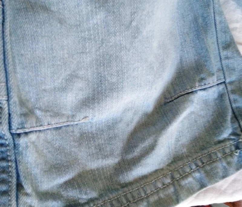 Jeans - Caprihose - Gr. 128 - Pocopiano