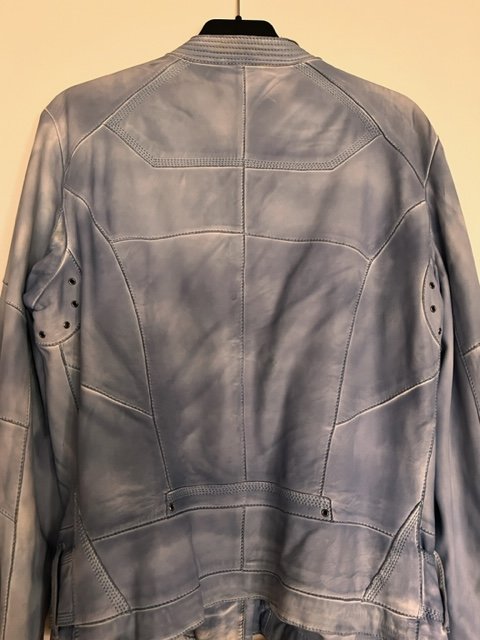 Marc Cain Vintage-Look Damen Lederjacke