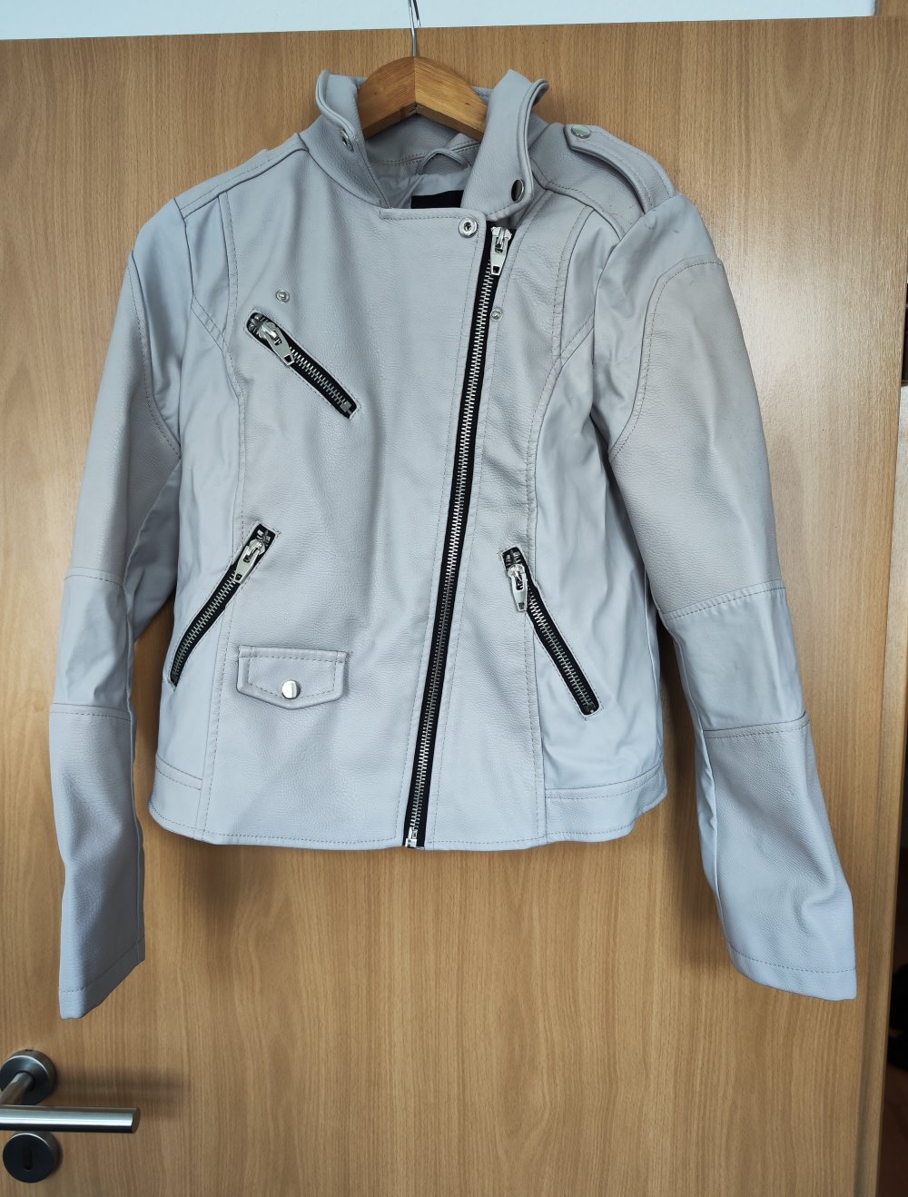 Kunstlederjacke