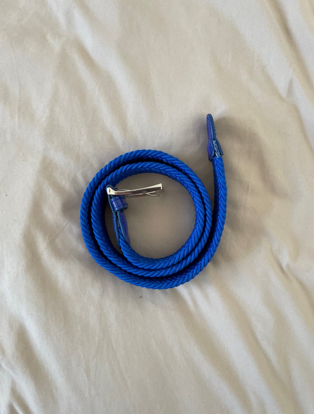 Elektrisch blauer Gürtel