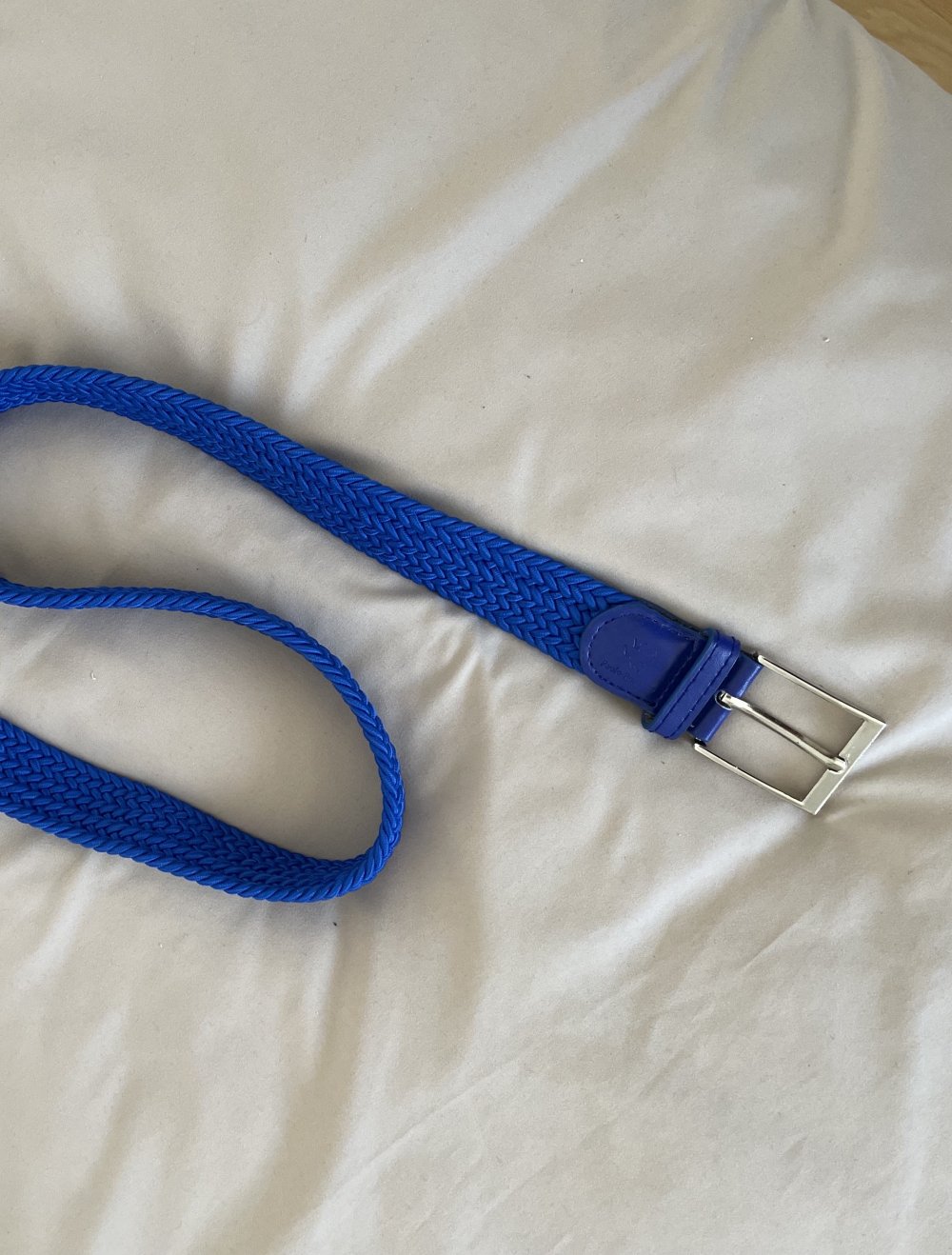 Elektrisch blauer Gürtel