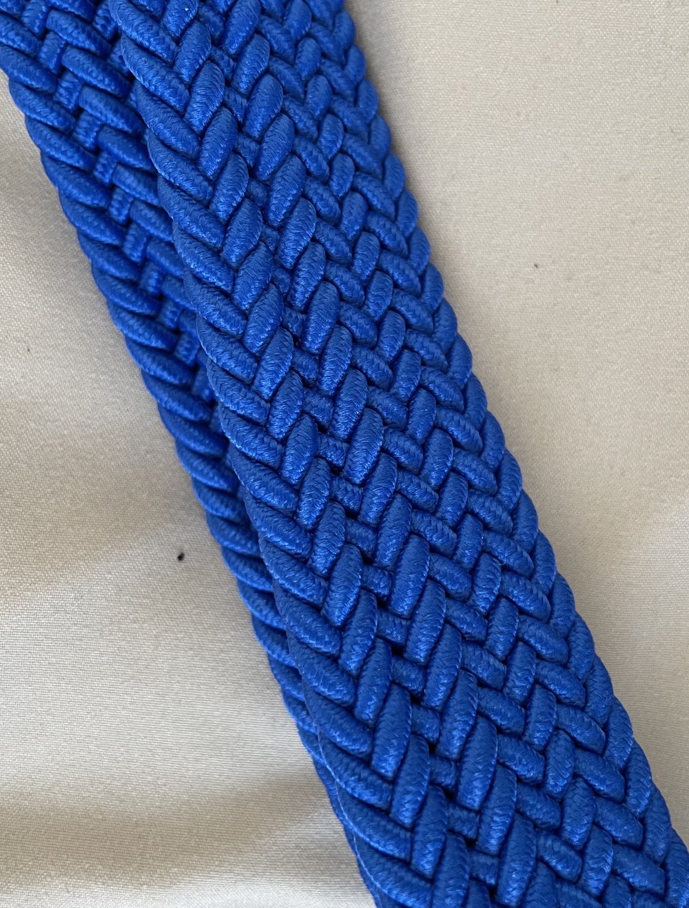 Elektrisch blauer Gürtel