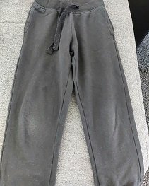 Stoffhose Schwarz Grösse 110