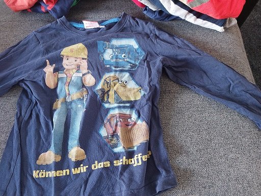 Bob der Baumeister Langarmshirt Grösse 110