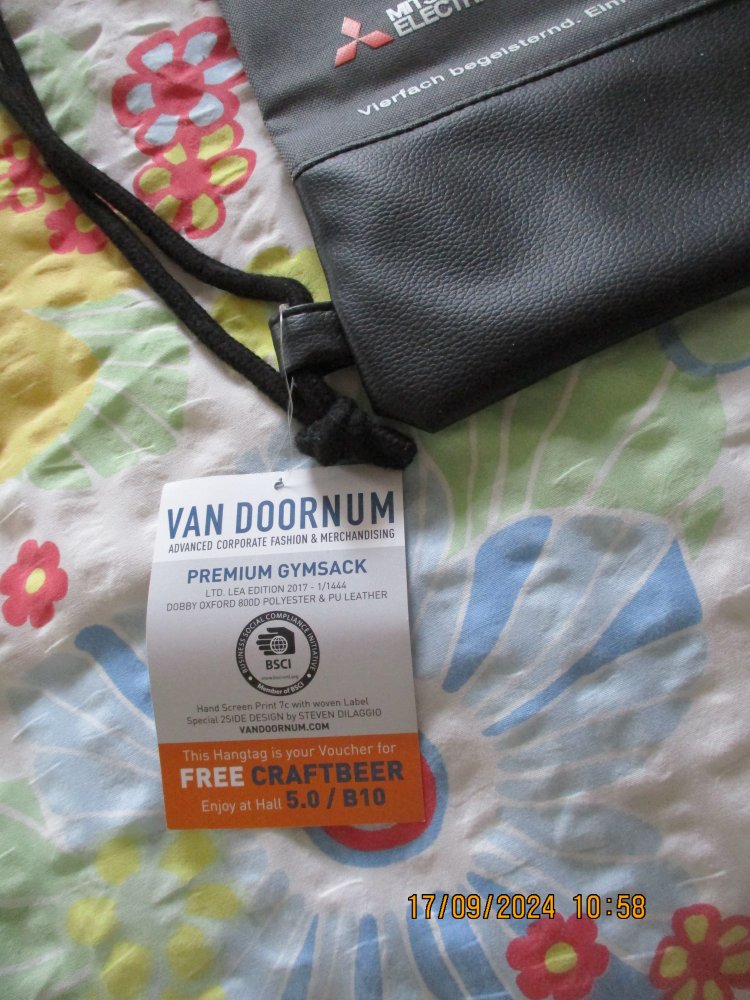 Original LEA Award premium Gymsack Edition 2017