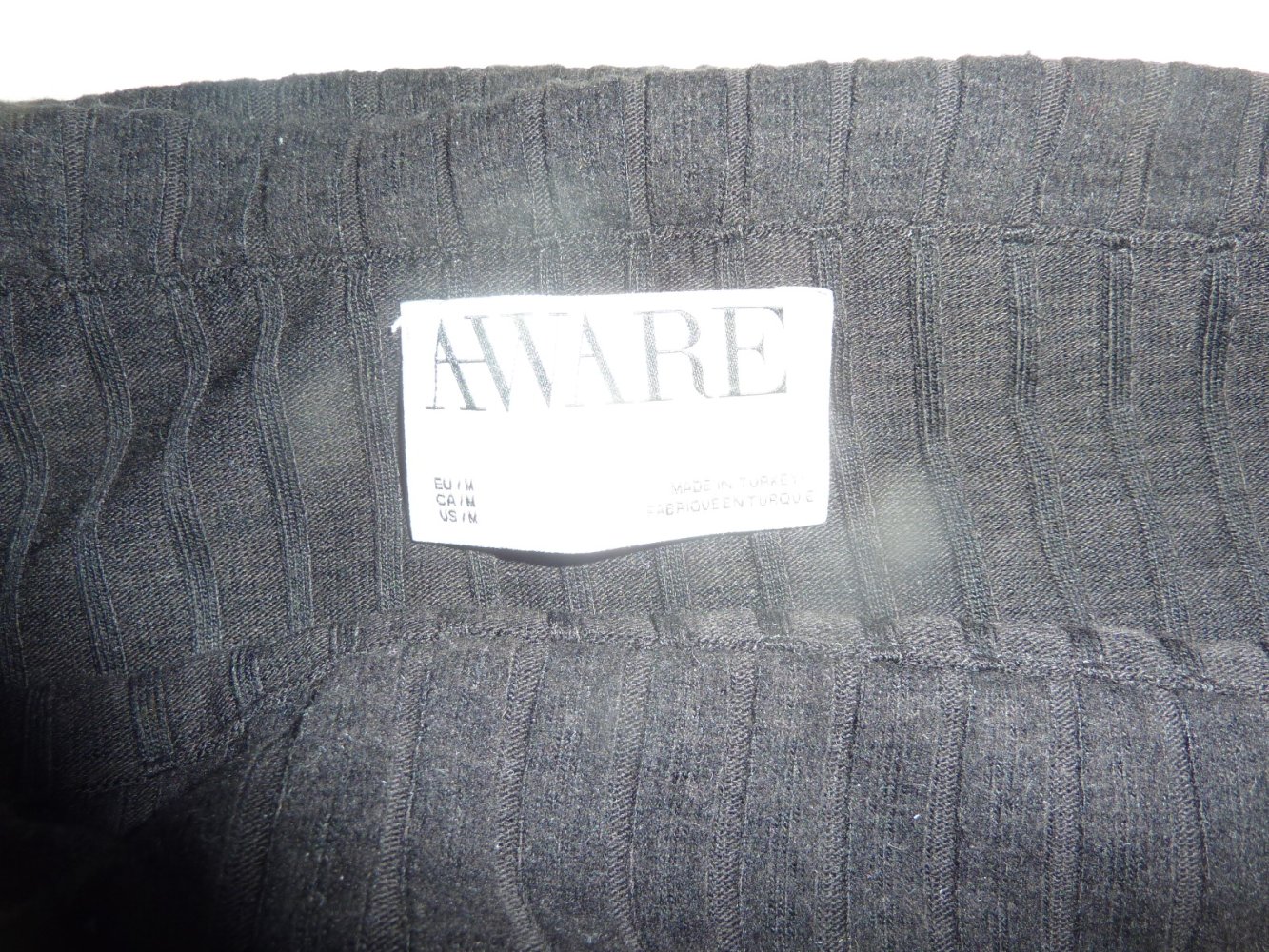 Damen Shirt Aware M 38 40 wie S 36 schwarz Carmenausschnitt langarm