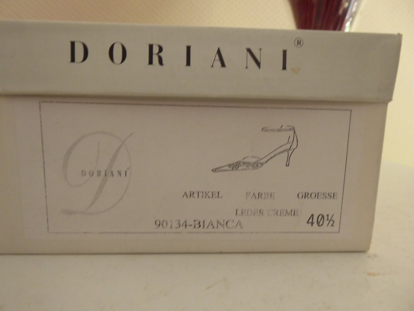 Damen Schuhe Brautschuhe echt LEDER Gr. 40,5 creme ivory Hochzeitsschuhe Pumps 