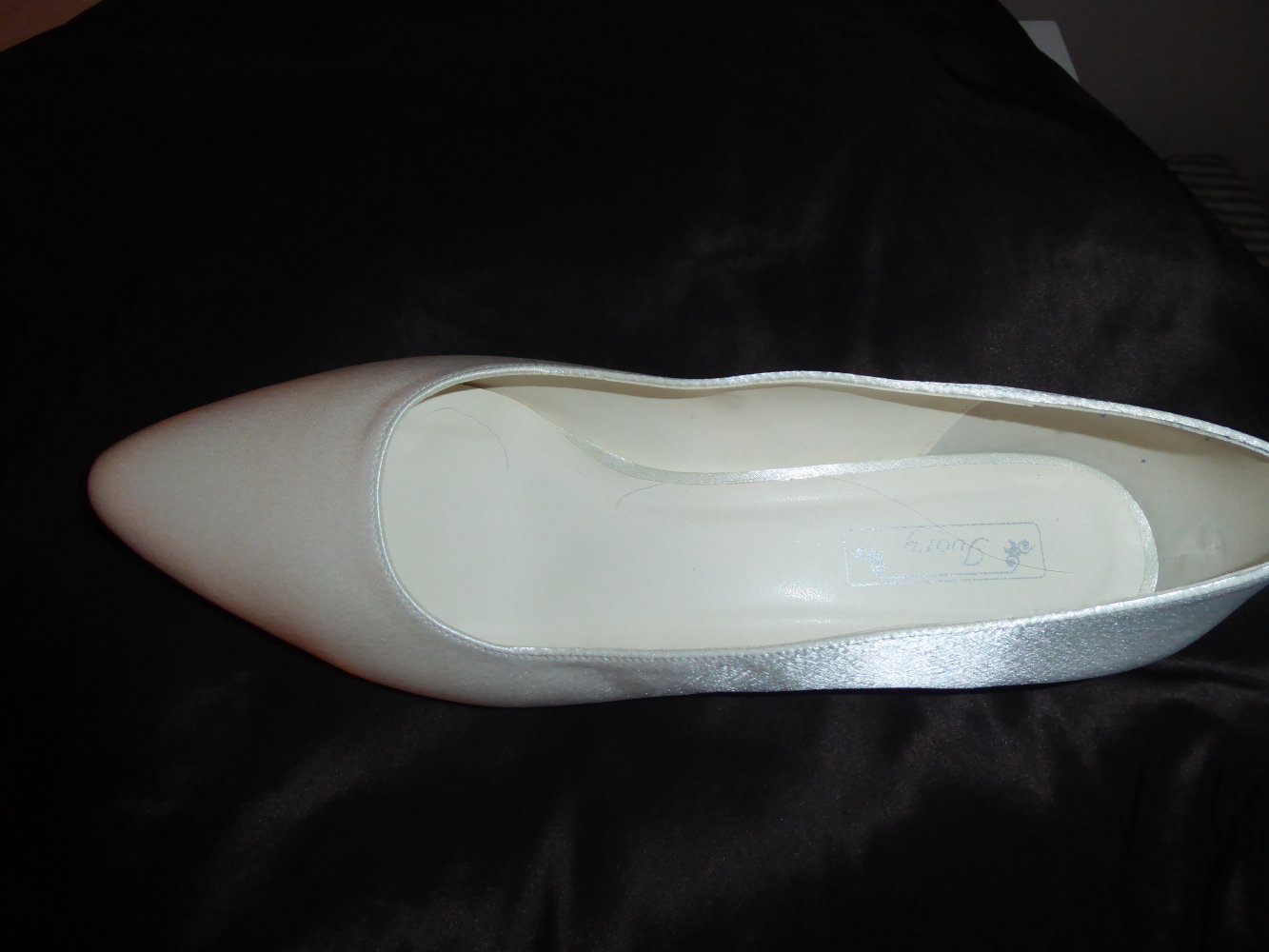 Damen Brautschuhe NEU gr. 39 creme IVORY Pumps Hochzeitsschuhe Balerina Flavia