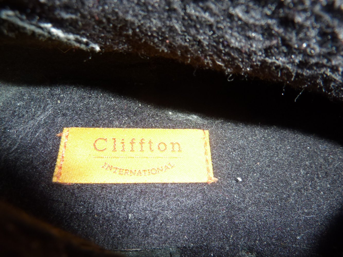 LEDER Stiefel Gr. 39 Sohle 26 cm schwarz Wildleder Winterstiefel CLIFFTON London Boots Stiefelette