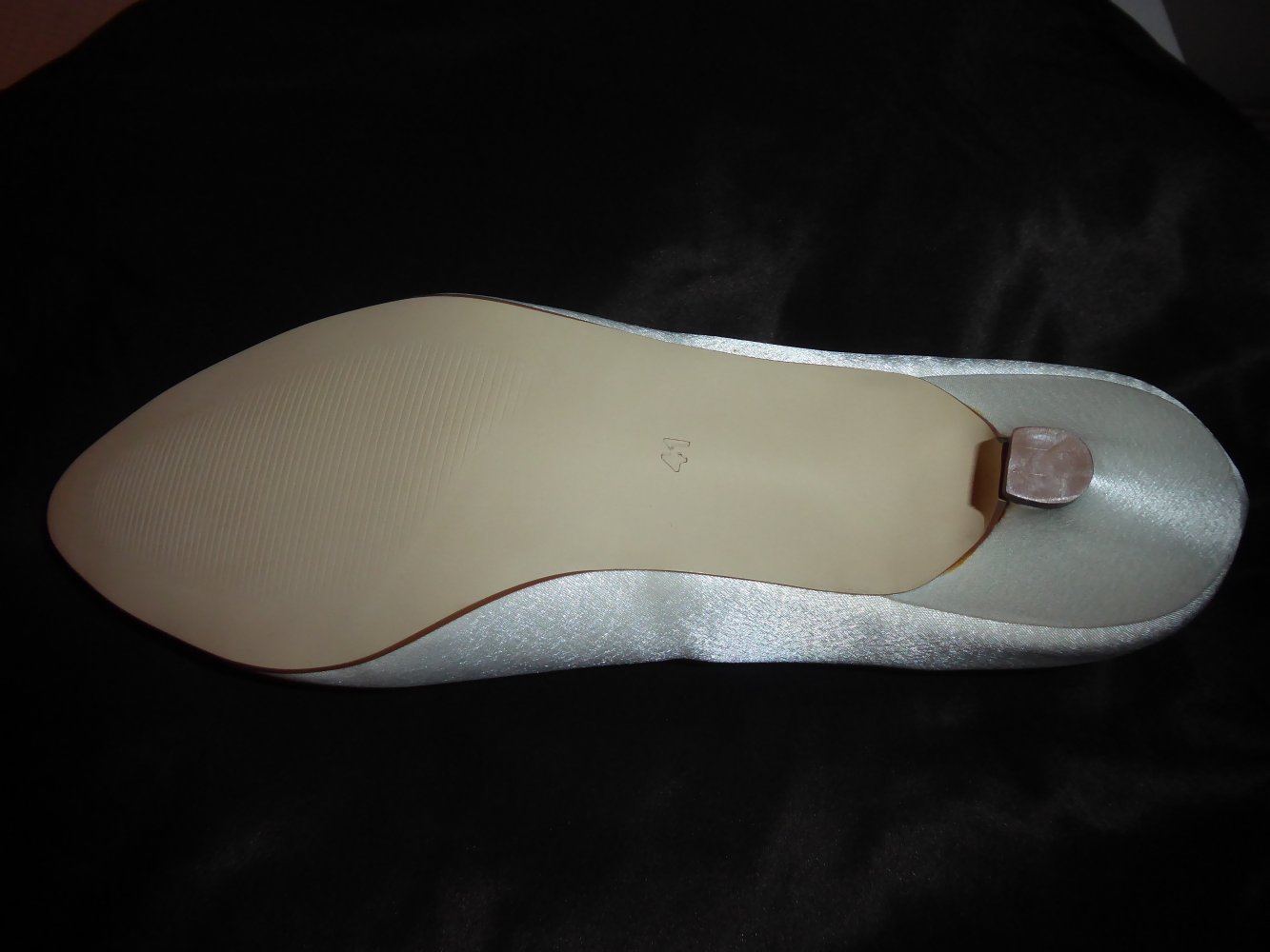 Damen Brautschuhe NEU gr. 39 creme IVORY Pumps Hochzeitsschuhe Balerina Flavia