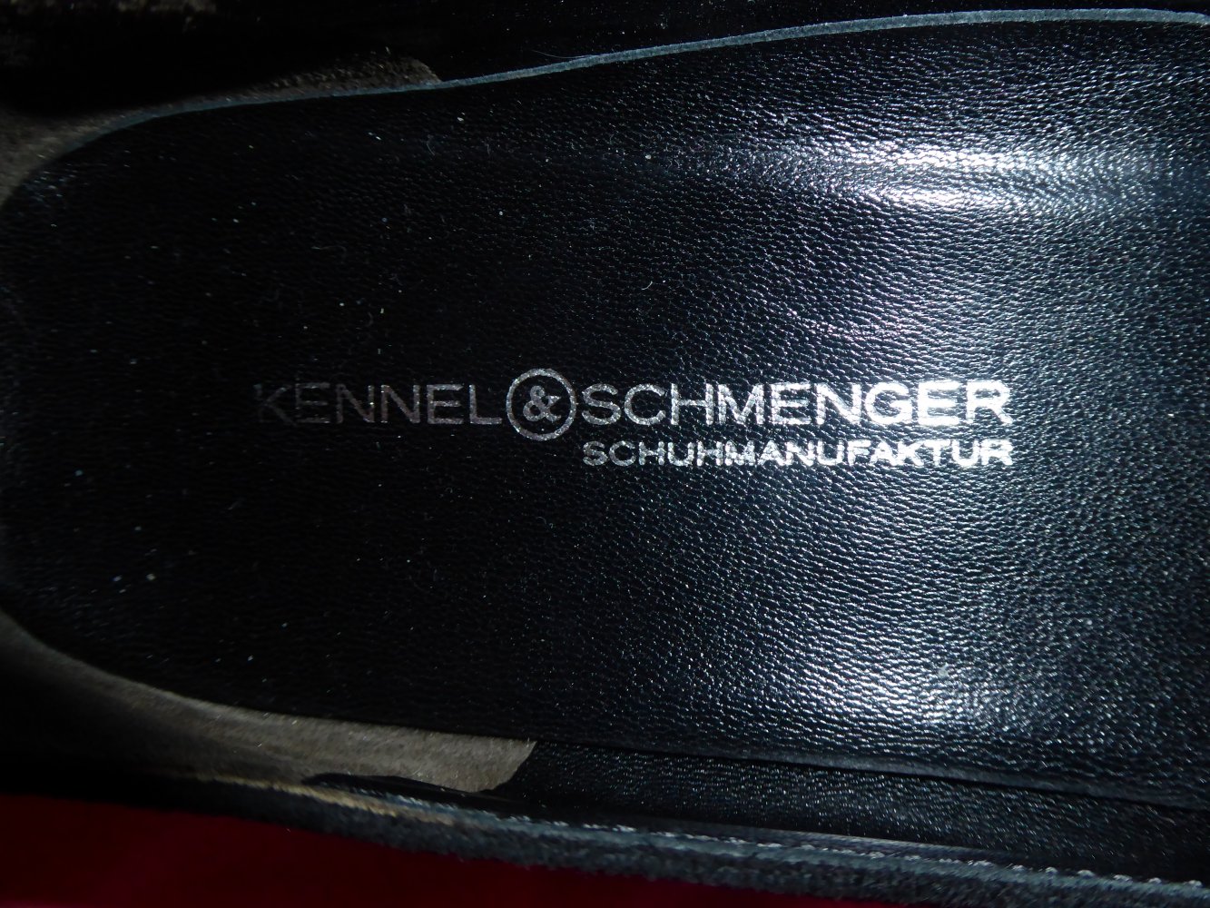 Damen echt LEDER Schuhe Balerina sportiv flach Gr. 40 6,5 K+S Wildleder Pumps rutschhemmend