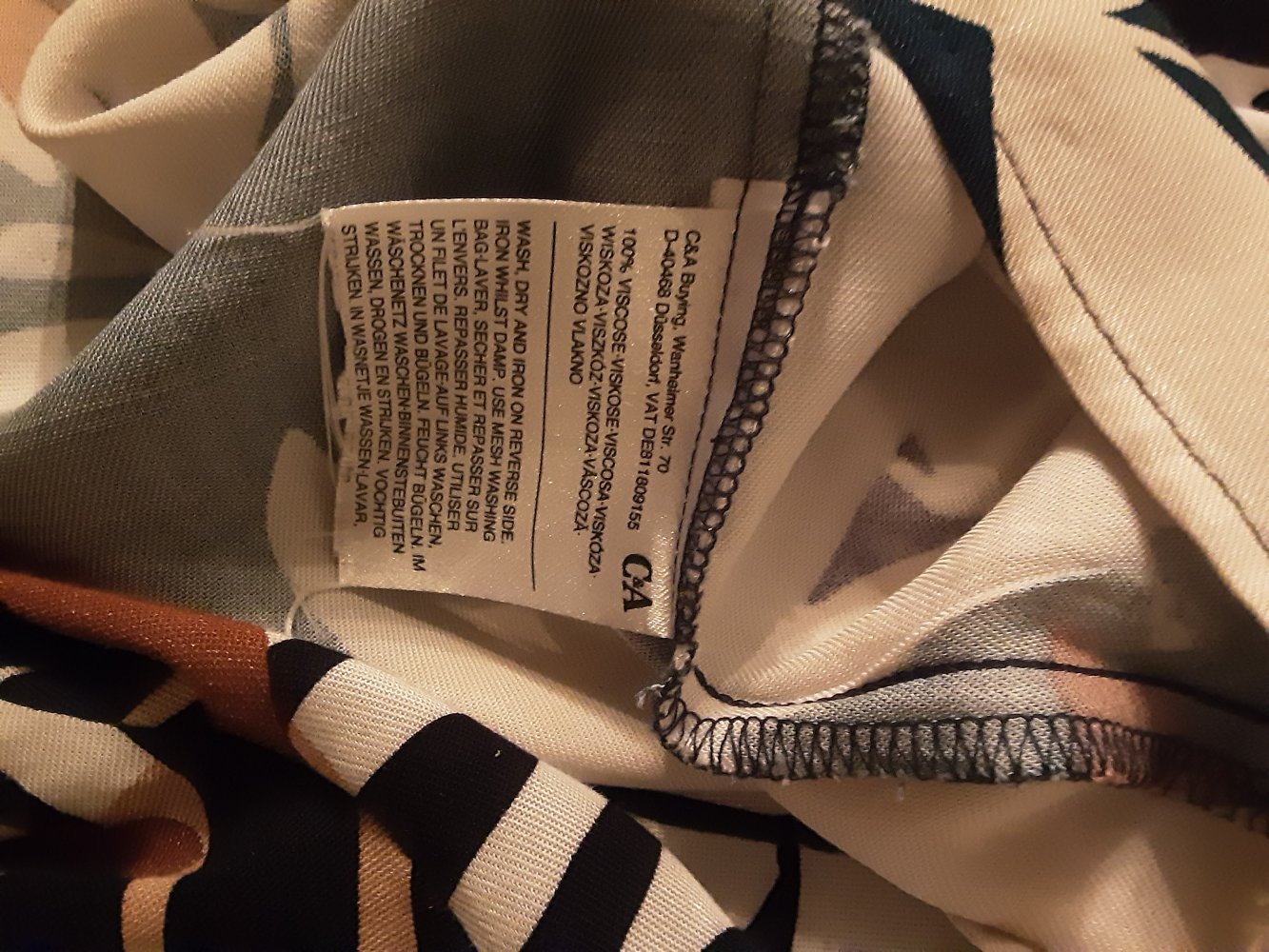 Buntes Kleid von C&A