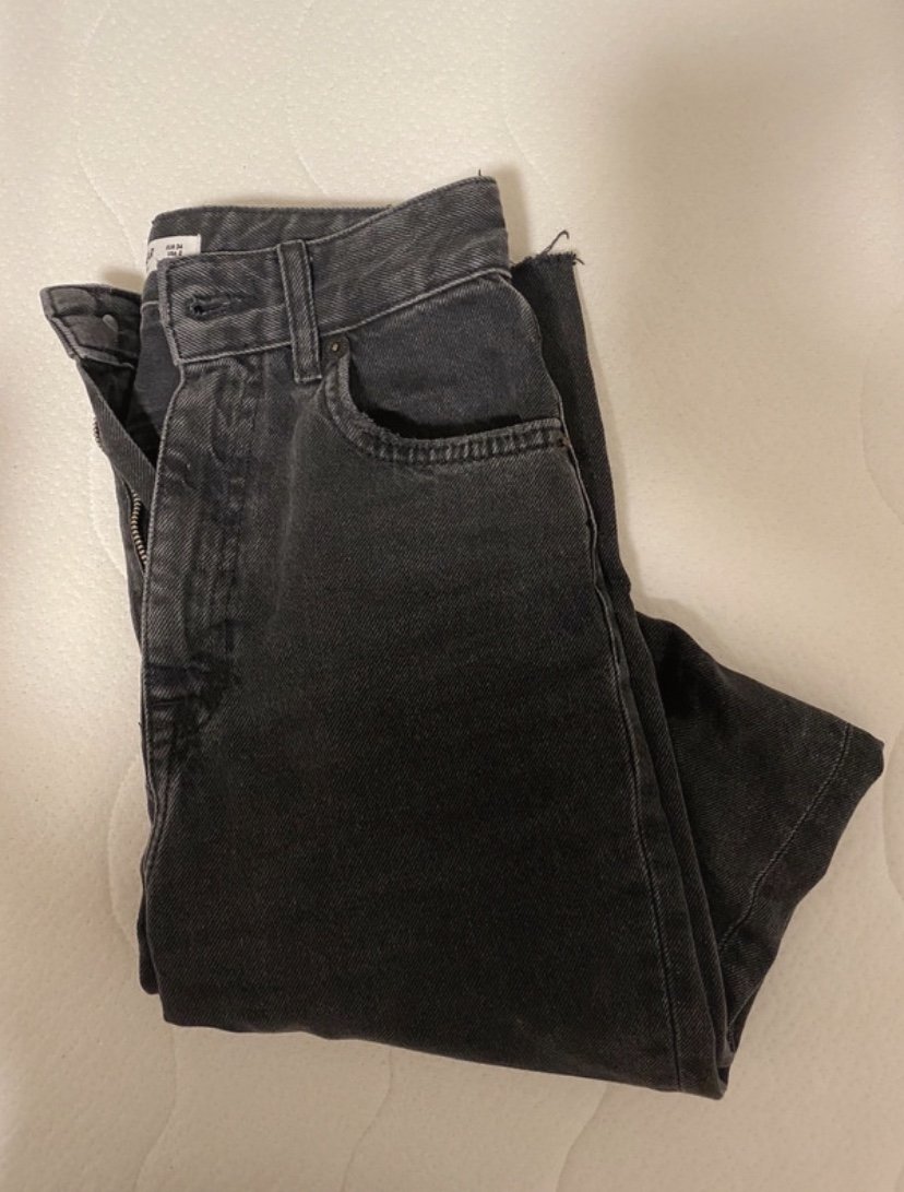 Jeans mit hoher Taille