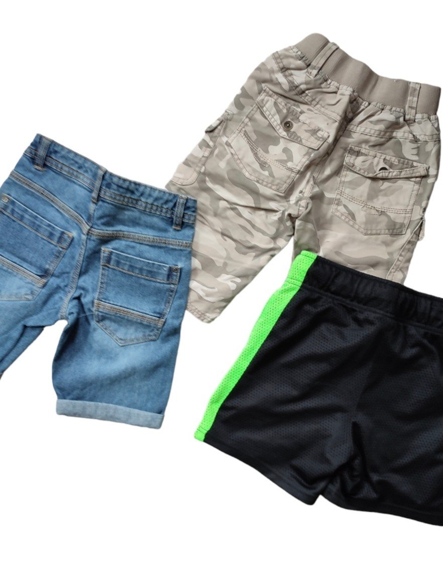 3tlg. Shorts-Set