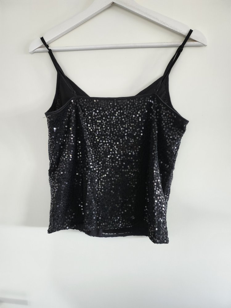 H & M Pailetten Top 38