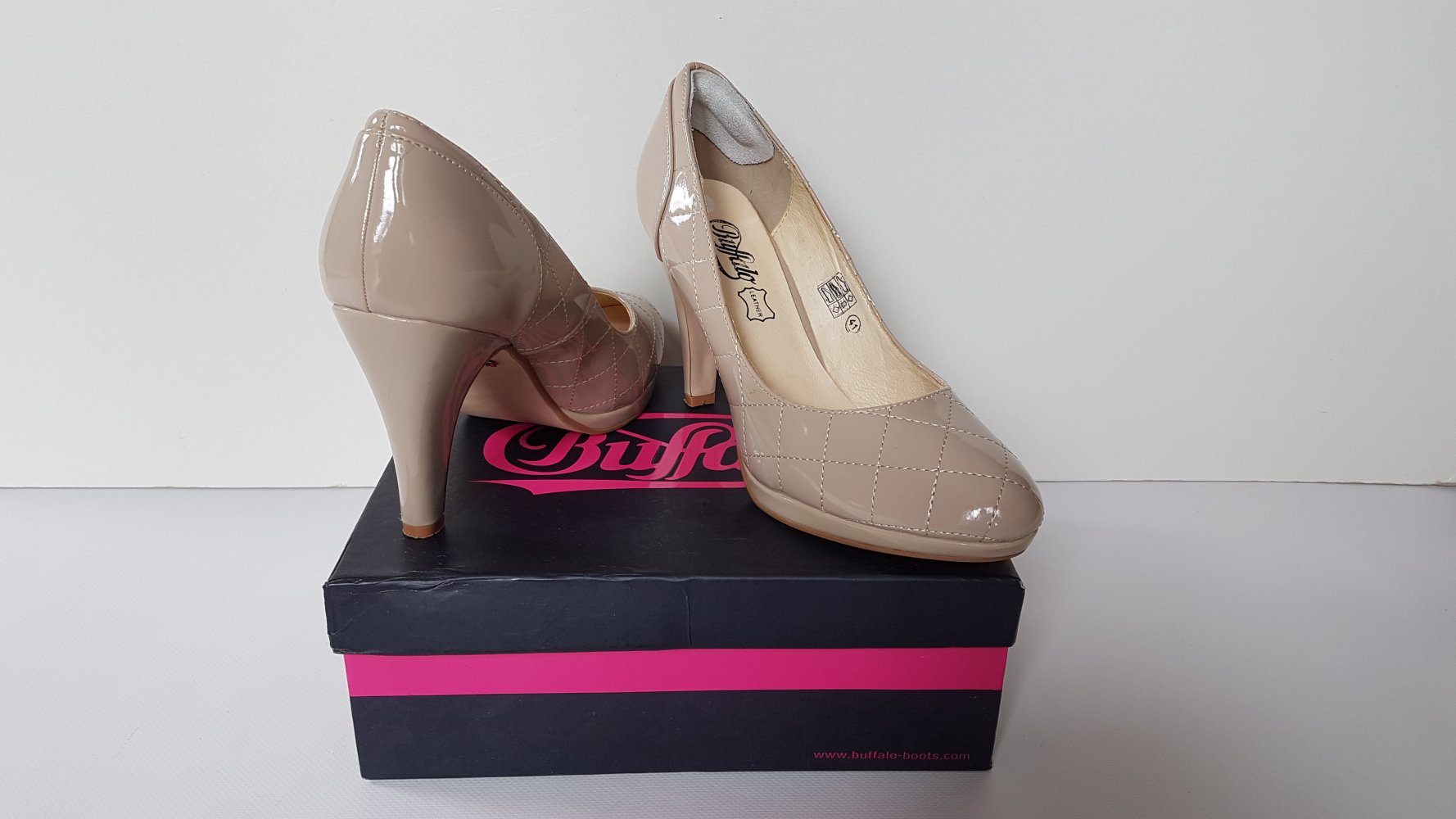Buffalo Pumps (326481) High Heels, Beige (Nude 01)