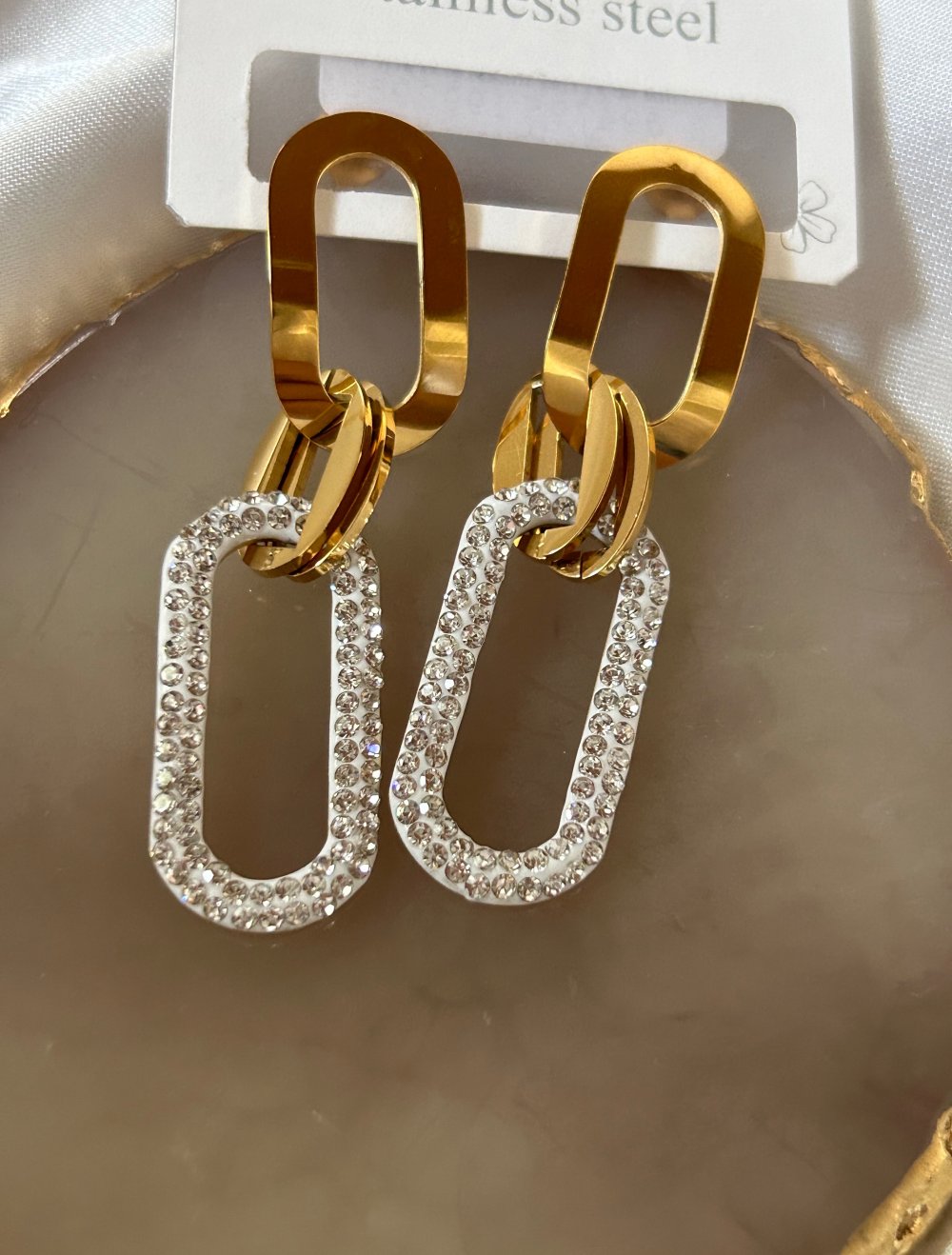 Ohrringe aus Edelstahl