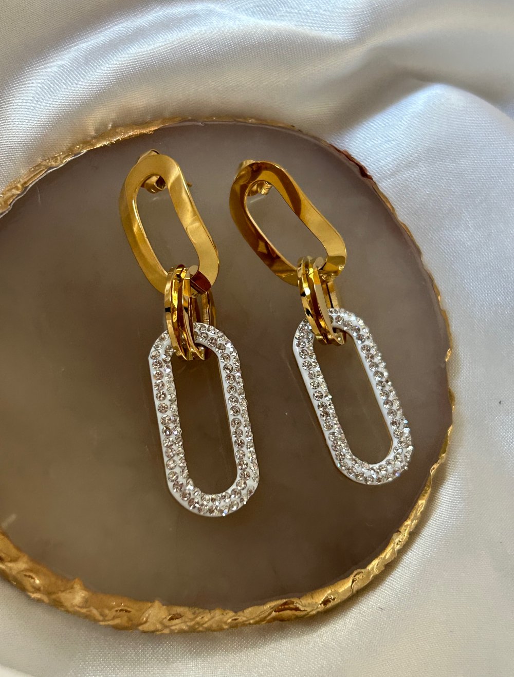 Ohrringe aus Edelstahl