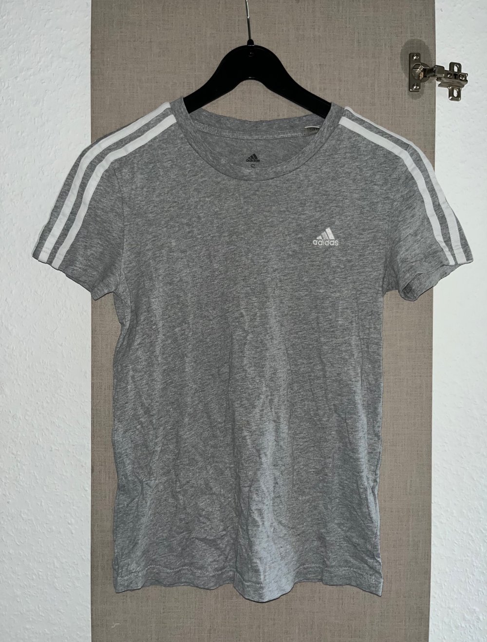 Adidas Tshirt grau S neu