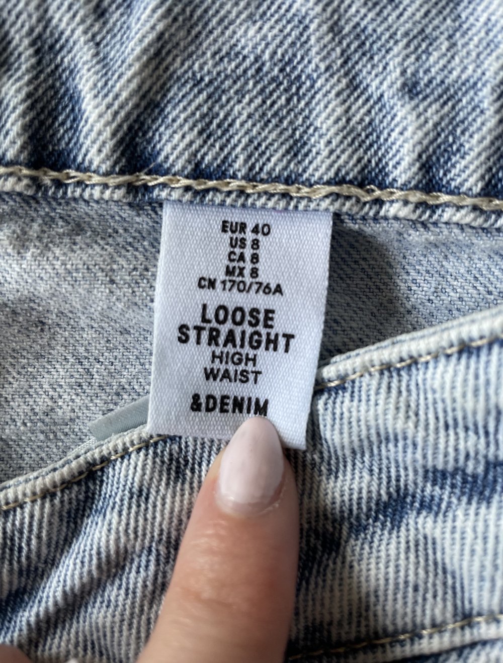 Jeans Gerade geschnitten