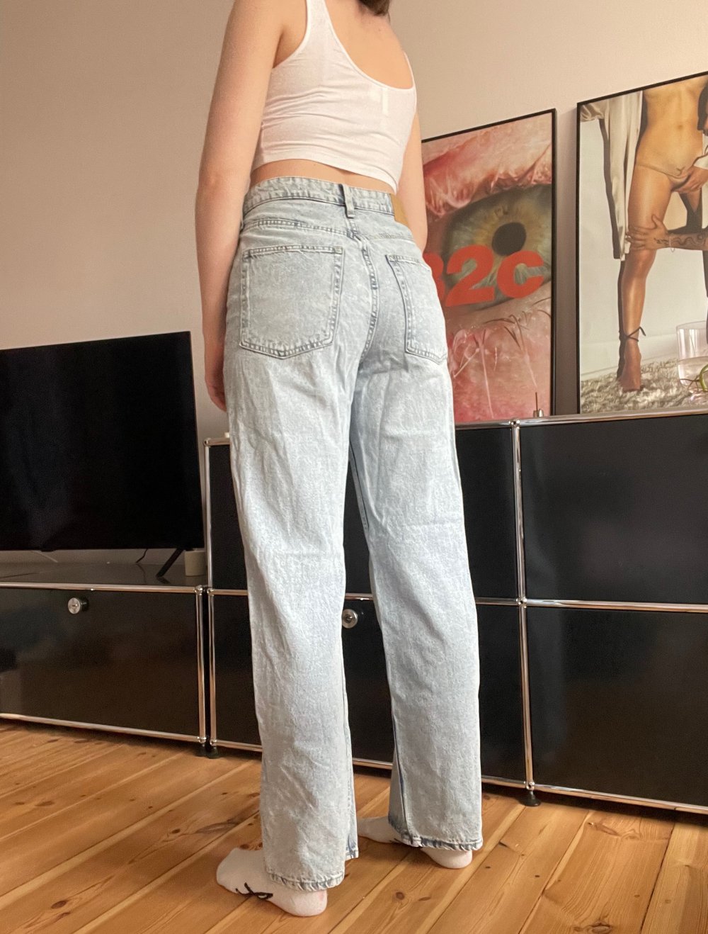 Jeans Gerade geschnitten