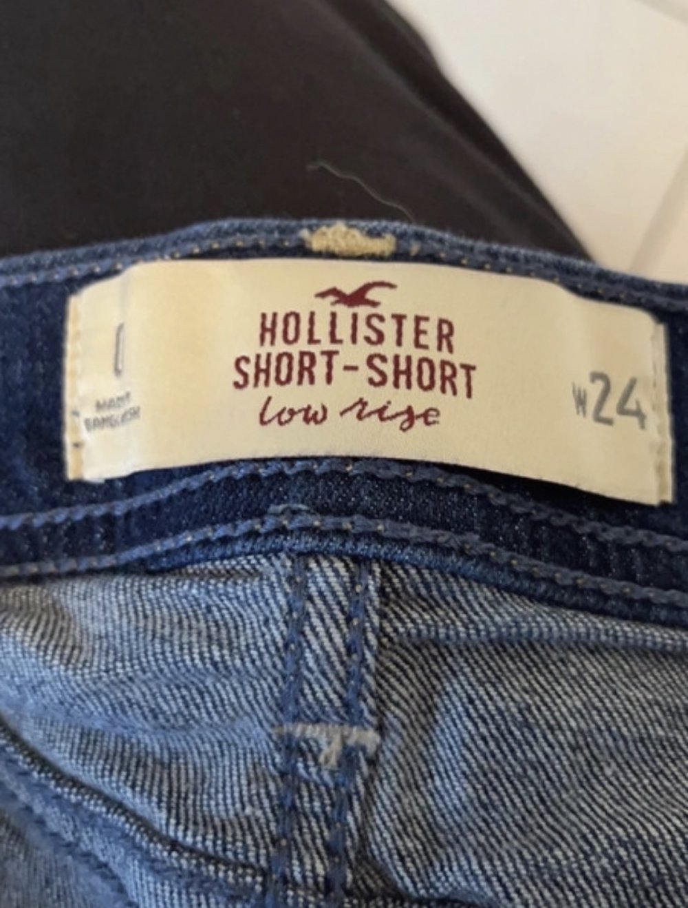 Hollister Short Short Gr.W24 Jeans kurze Hose