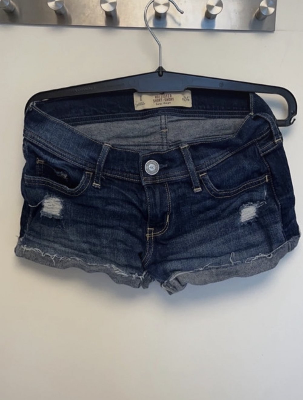 Hollister Short Short Gr.W24 Jeans kurze Hose