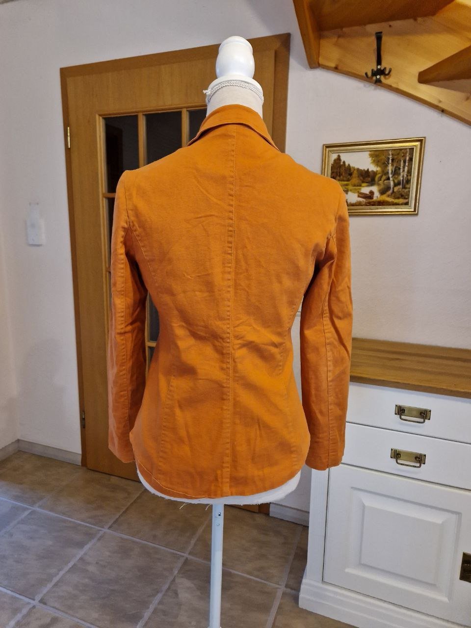 Wunderschöne Damenjacke. Blazer.  Baumwolle.  Größe S. 