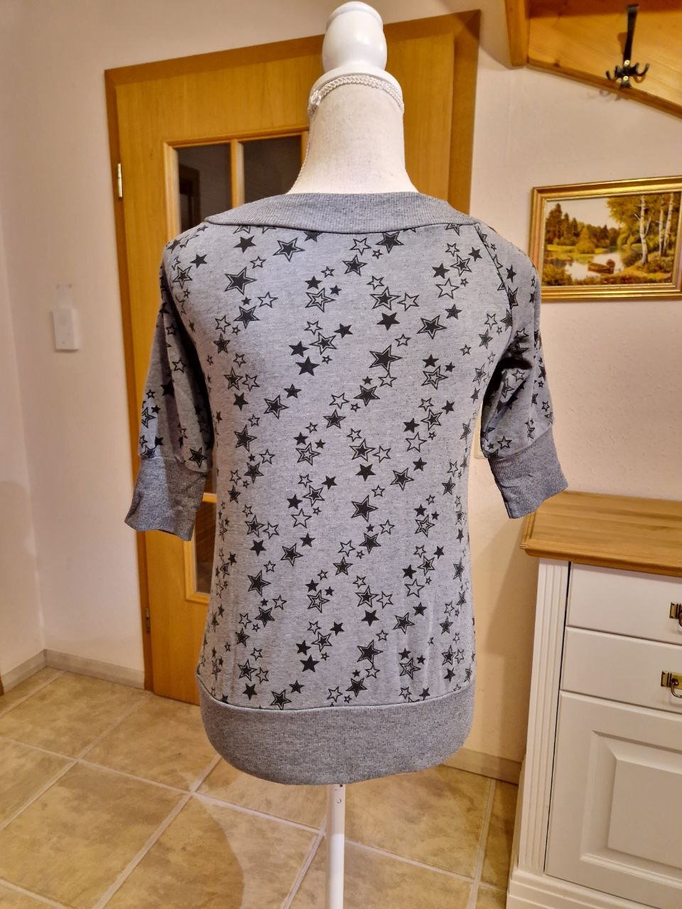 EDC. T-Shirt - Tunika - Bluse. Baumwolle. Größe M.