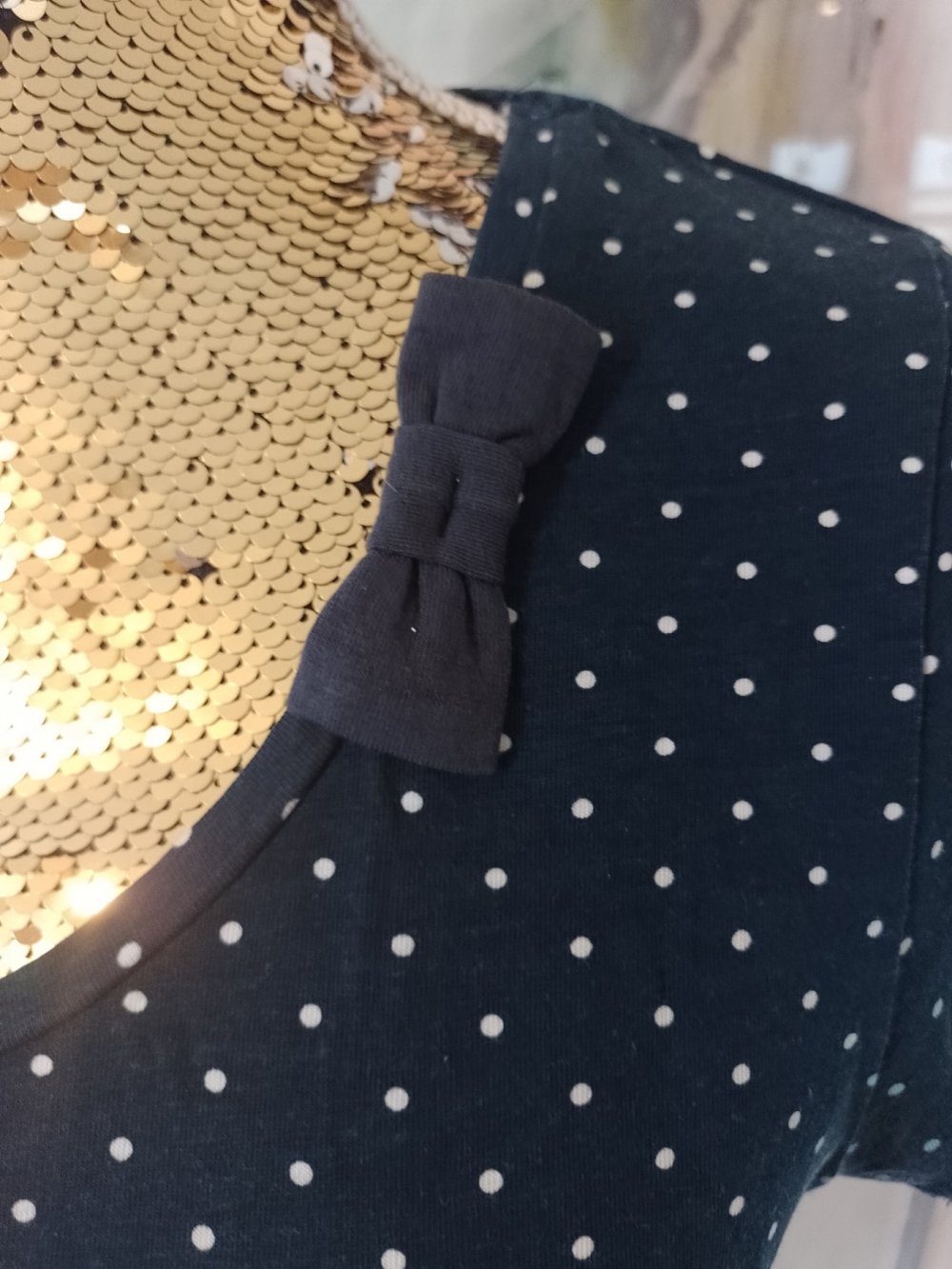 Jeanette Biedermann Elegantes T-Shirt - Bluse - Top. Baumwolle Größe M.