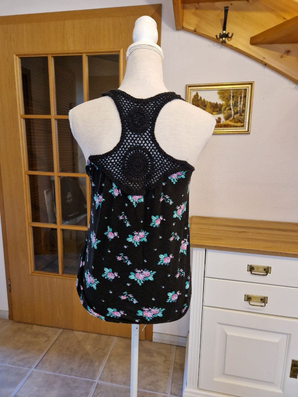 Amisu. Top. Viskose. Größe 38. 