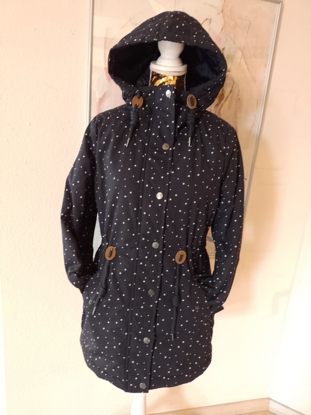 EIGHT2NEIN Praktische schöne Jacke, Parka. Größe M. 