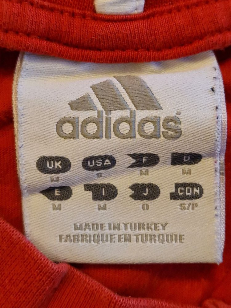 Adidas.  Bequemes T-Shirt.  Größe M.  Baumwolle.  