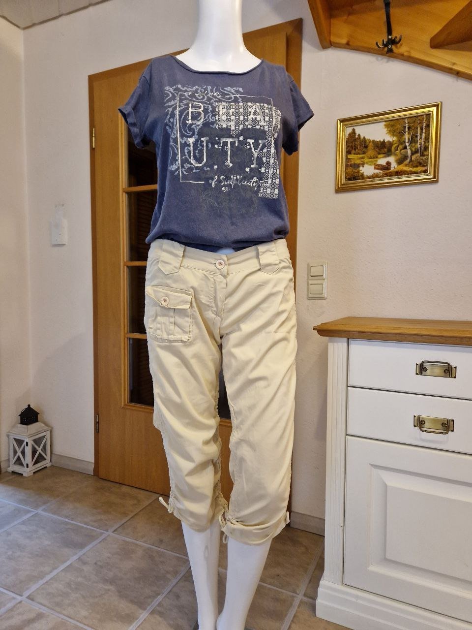 Sugar&Spice.  Bequeme Shorts - Caprihose.   Baumwolle.  Größe M.