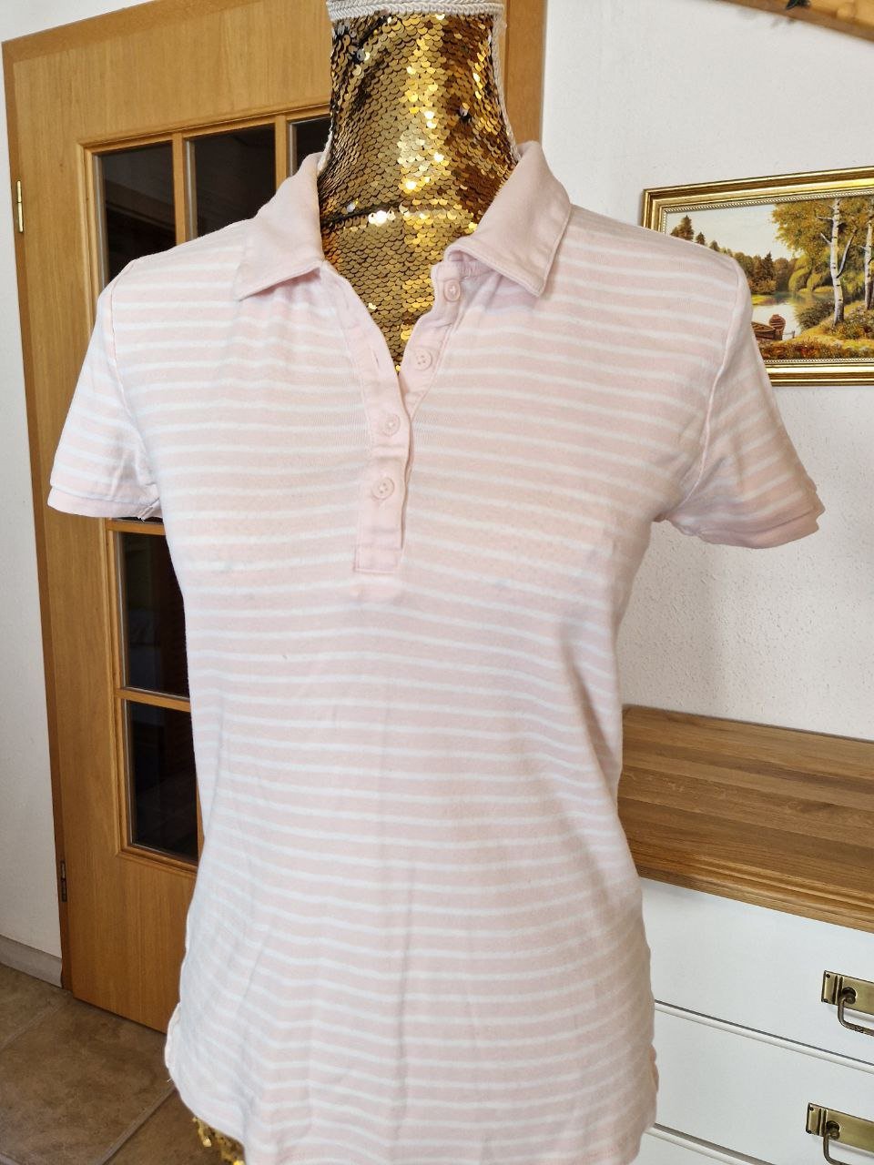 C&A.  Bequemes  T-Shirt.  Größe M.  Baumwolle. 