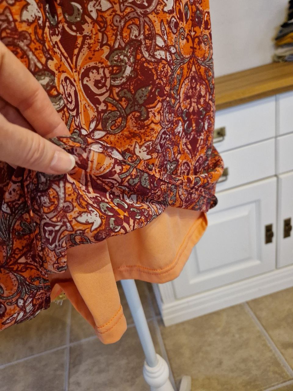 Laura Torelli. Bequeme Bluse - Tunika - T-Shirt . Größe 38 ( M ).