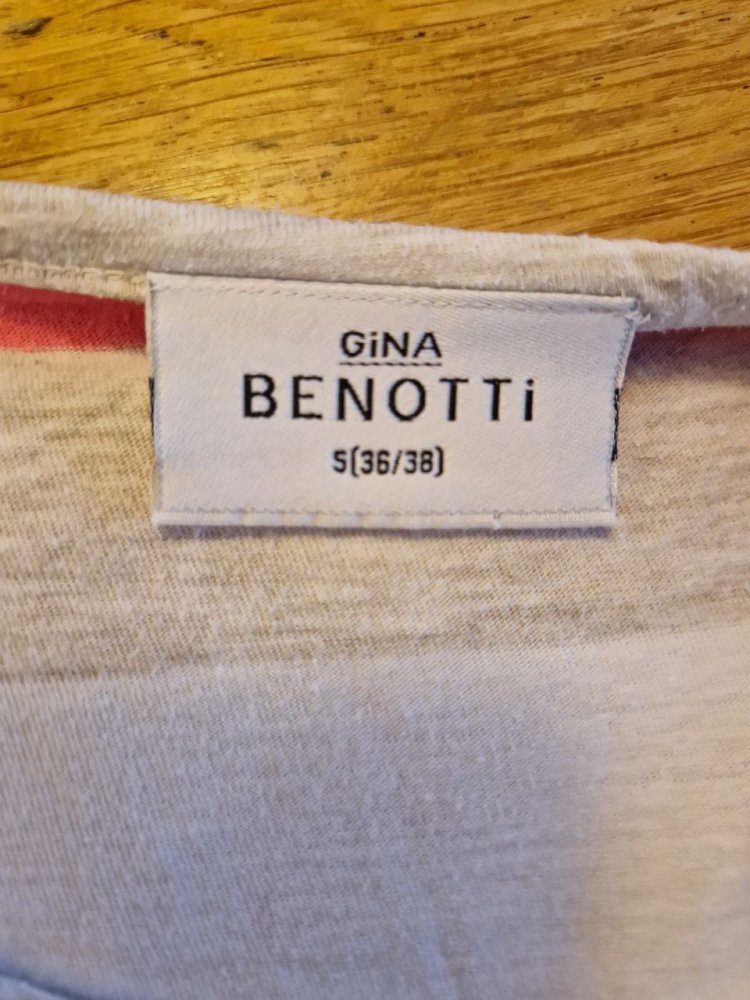 Gina Benotti. T-Shirt - Tunika. Baumwolle. Größe S. 