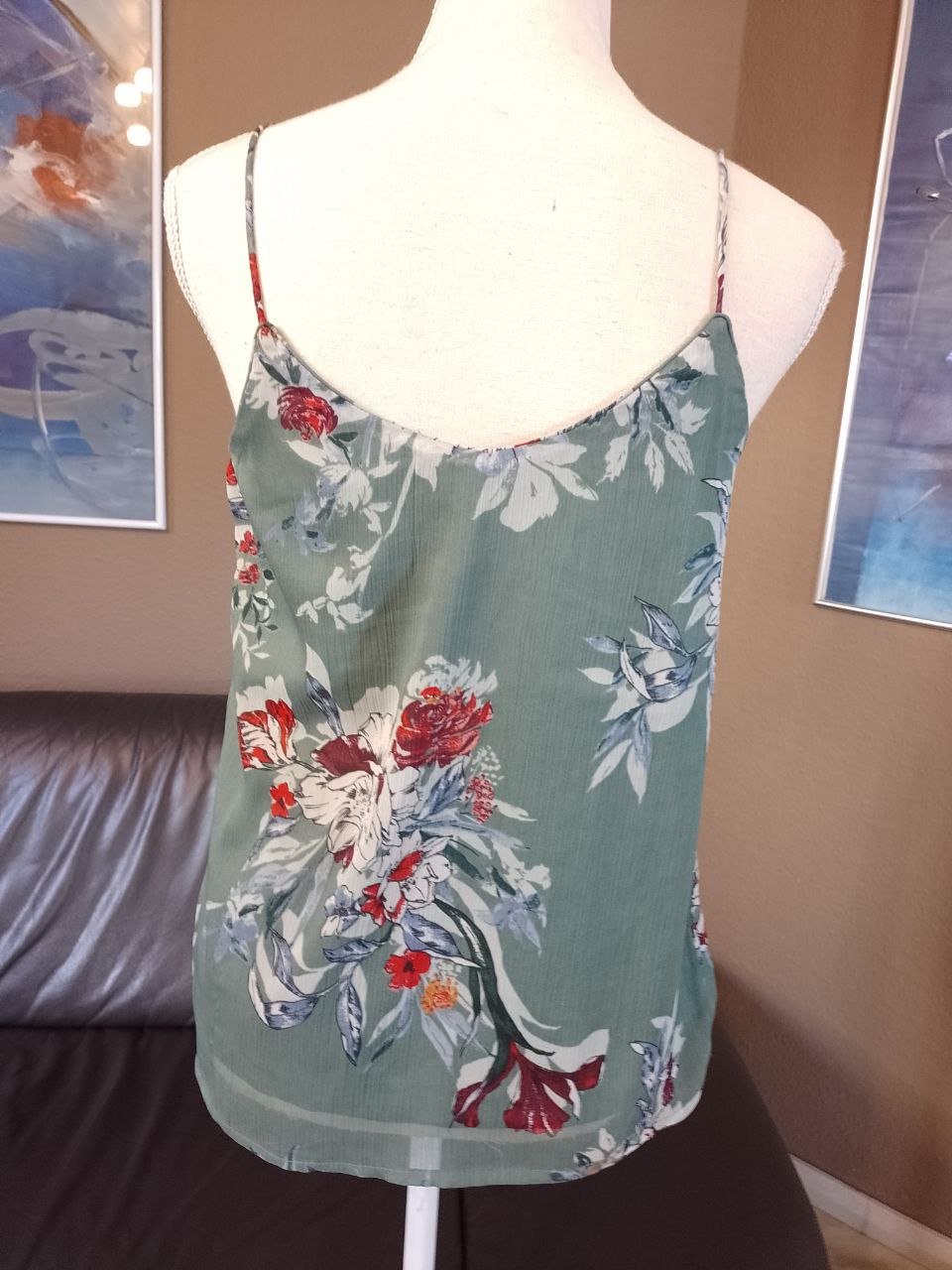 Vero Moda.  Elegante Bluse - Top.  Polyester.  Größe M. 