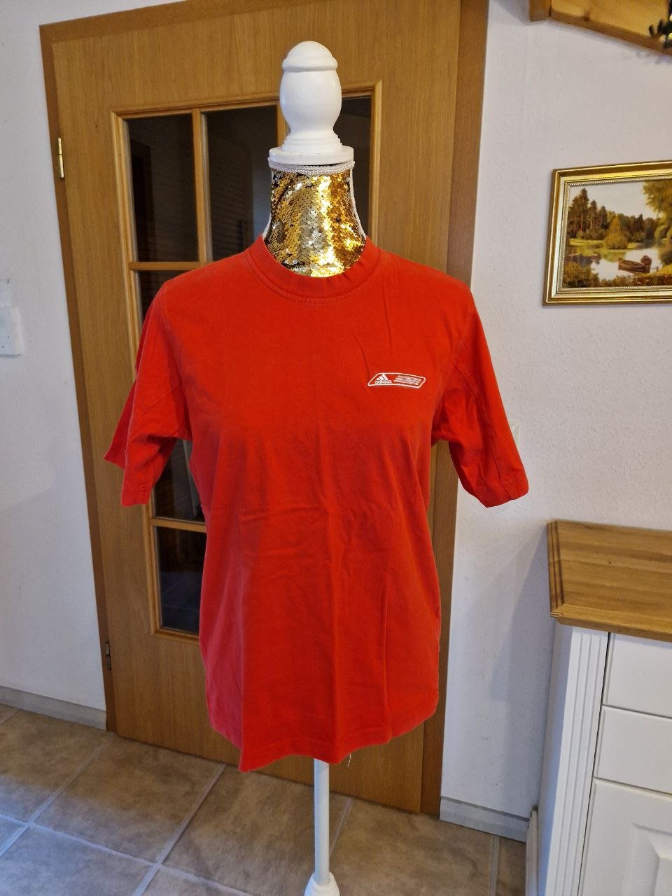 Adidas.  Bequemes T-Shirt.  Größe M.  Baumwolle.  