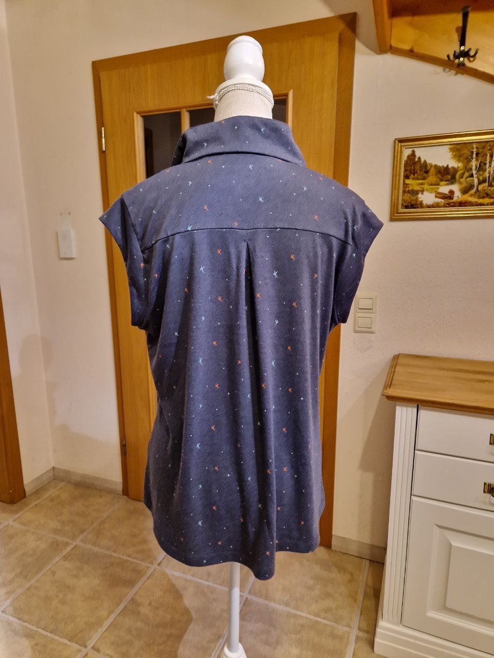 Nature Trail. Bequemes T-Shirt. Größe M-L. Polyester. 