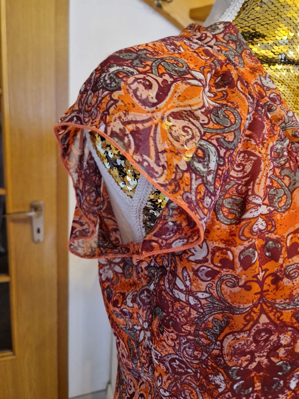 Laura Torelli. Bequeme Bluse - Tunika - T-Shirt . Größe 38 ( M ).