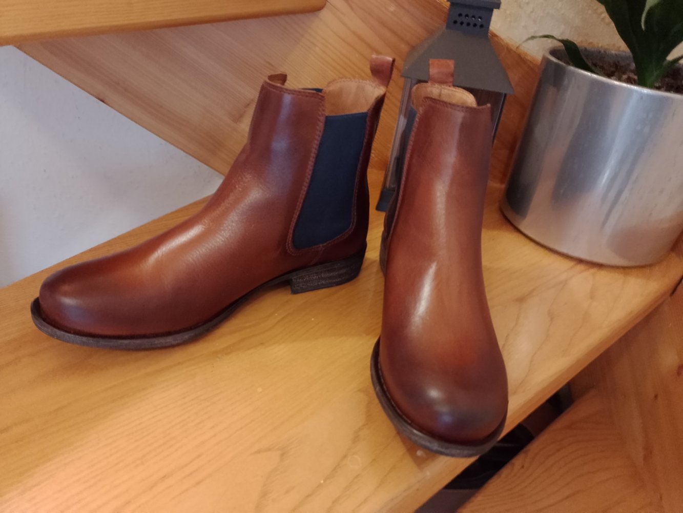 Paul Vesterbro. Neu. Schöne Stiefelette. Chelsea Boots. Leder. Größe 36