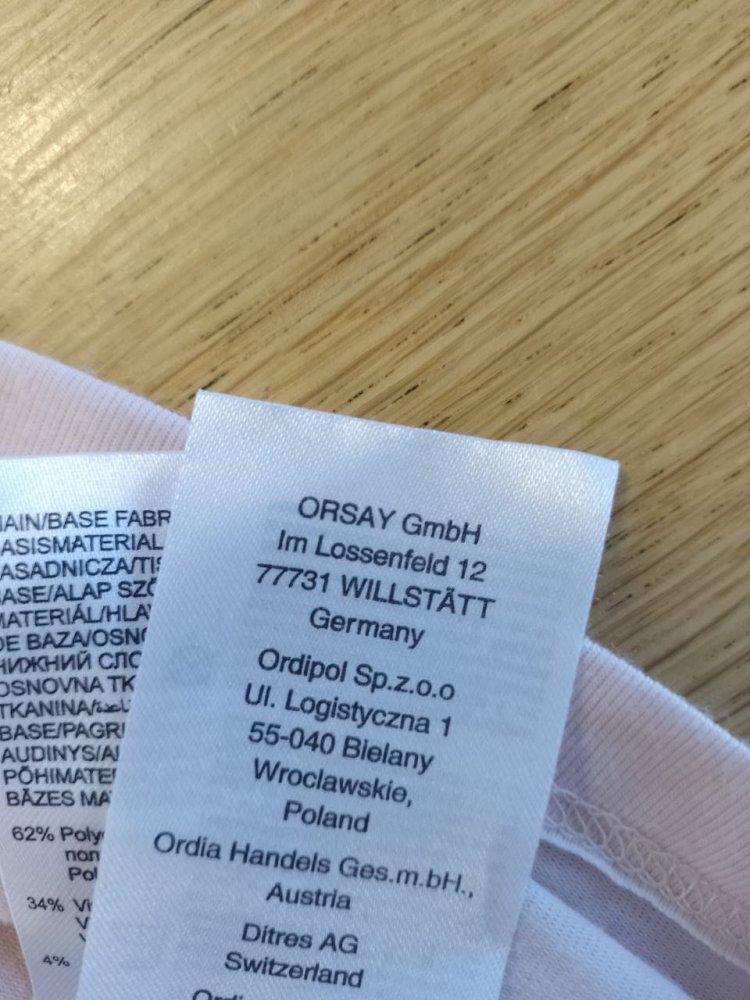 Orsay. Wie neu. Schönes T-Shirt - Top.  Größe S.