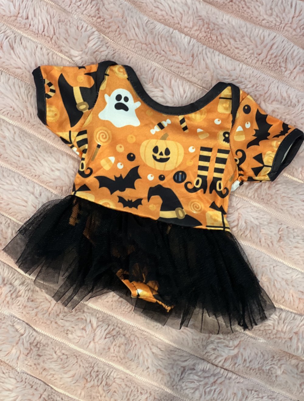 Halloween Kostüm Tütü Kürbisse Puppenkleidung Passend für zb Baby Born & Co