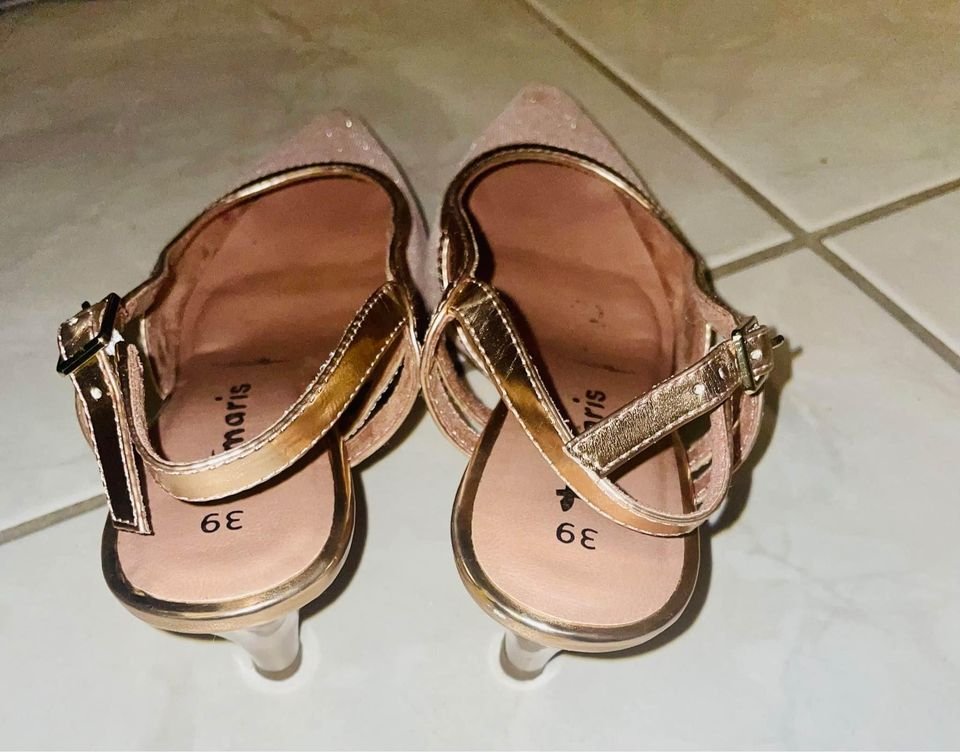 Riemchen Sandalen High Heels DamennGr. 39