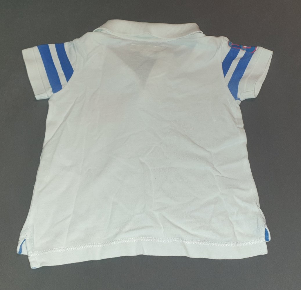  H&M Poloshirt L.O.G.G. für Jungs in weiß Gr. 92