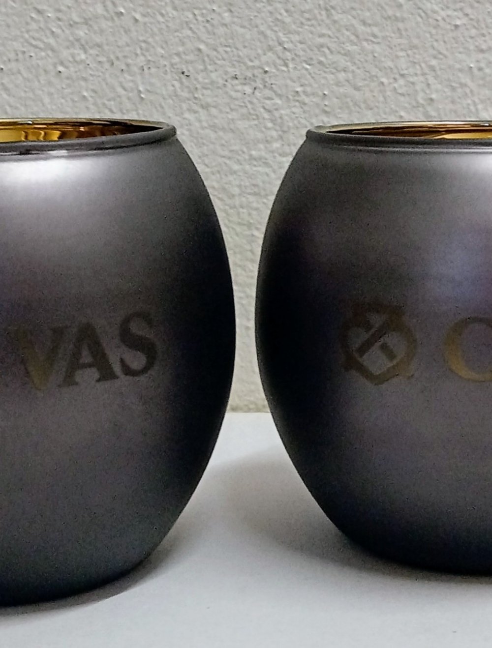 Chivas Regal Whisky Windlicht 2 Stück