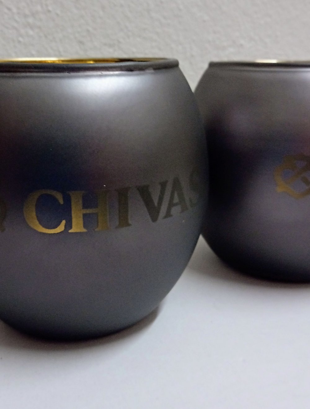 Chivas Regal Whisky Windlicht 2 Stück