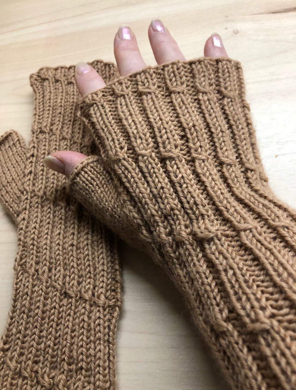 warme Pulswärmer, Handstulpen, fingerlose Handschuhe